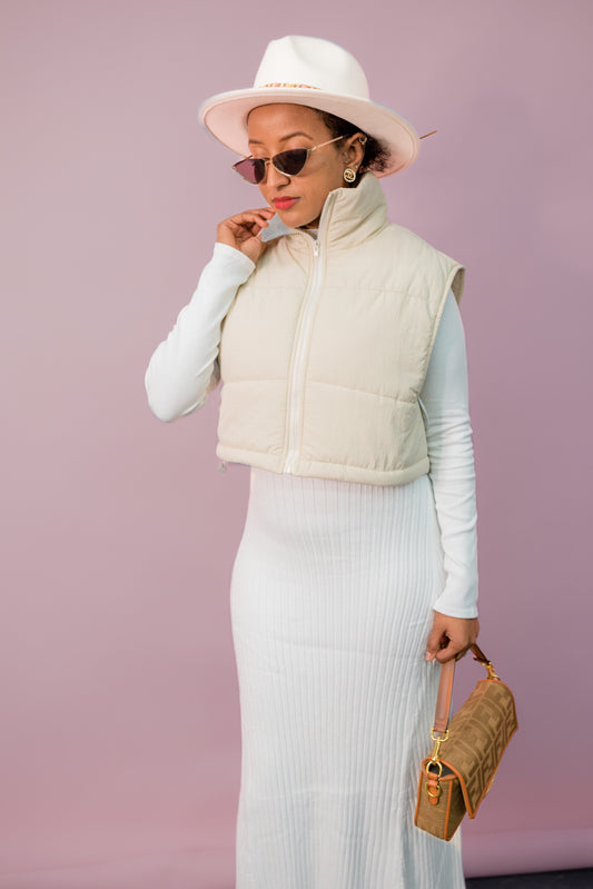 Sara Turtle Neck Midi Dress