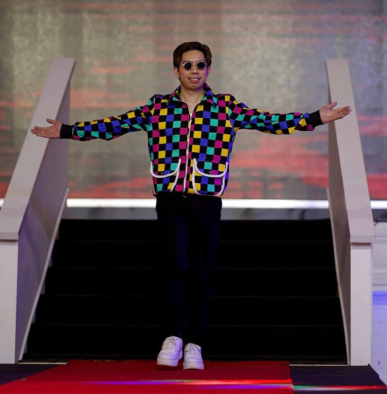 Long Sleeve Colorful Casual Jacket