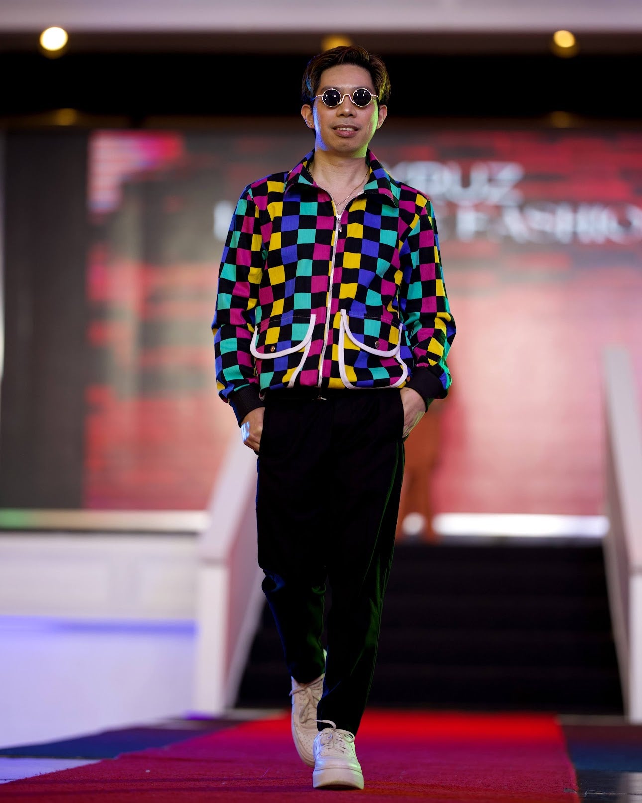 Long Sleeve Colorful Casual Jacket