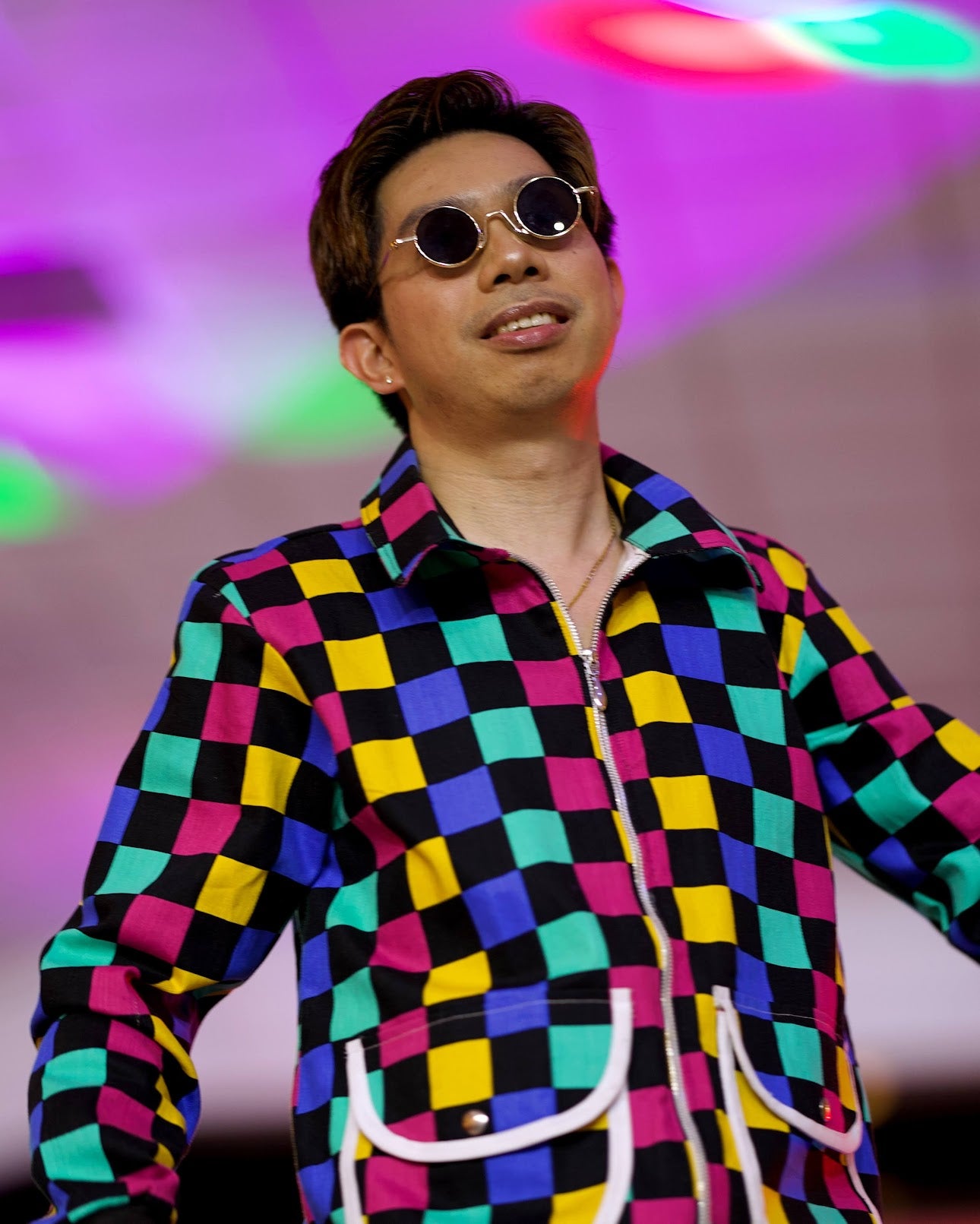 Long Sleeve Colorful Casual Jacket