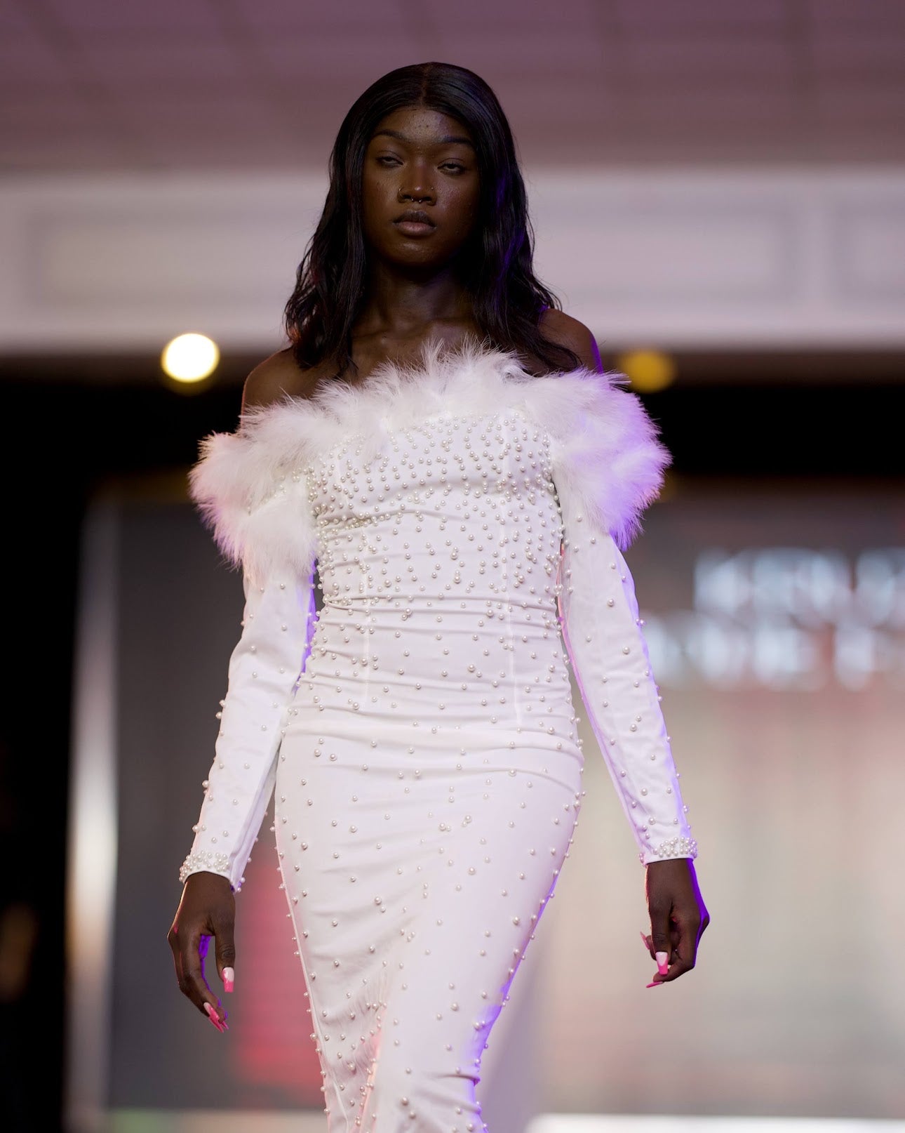 White Royal Dress